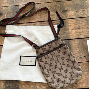 COPY - Gucci GG Canvas Mini Messenger Crossbody Bag